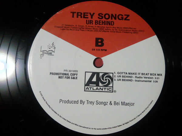 Trey Songz : Gotta Make It (Remix) (12", Promo)