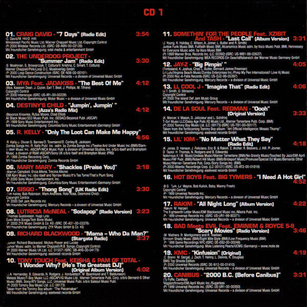 Various : Bravo Black Hits Vol. 3 (2xCD, Comp)