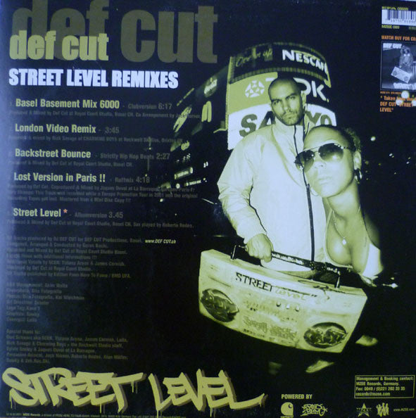 Def Cut : Street Level Remixes (12")
