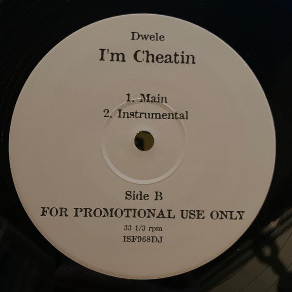 DJ Green Lantern / Dwele : I'm So Fly / I'm Cheatin (12", Single, Promo)