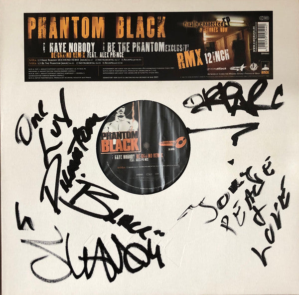 Phantom Black : I Have Nobody (Deichkind Remix) / I Be The Phantom (12")