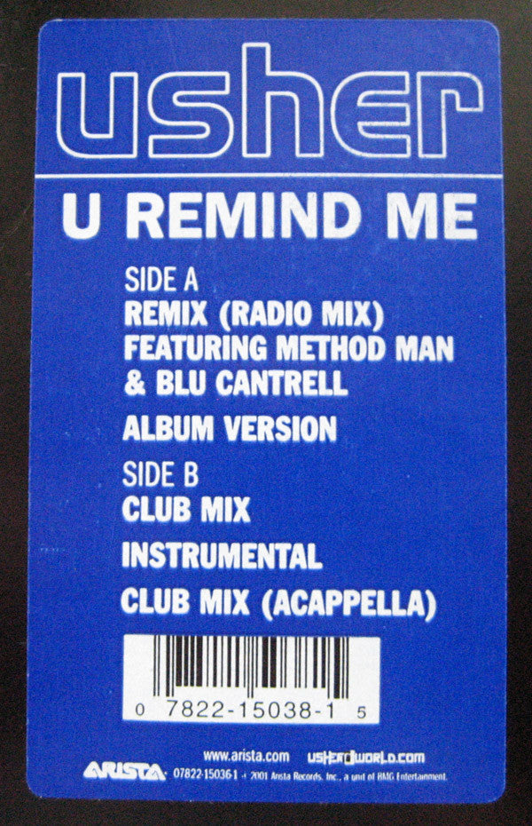 Usher : U Remind Me (12", Single)