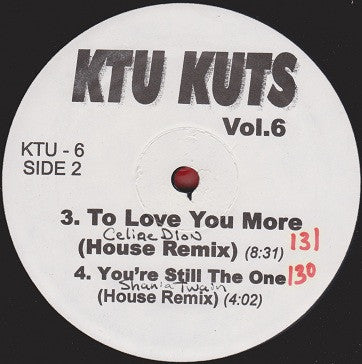 Various : Ktu Kuts Vol. 6 (12", Comp, Unofficial)