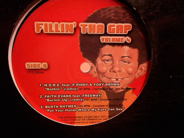 Various : Fillin' Tha Gap Volume 4 (12", Comp)