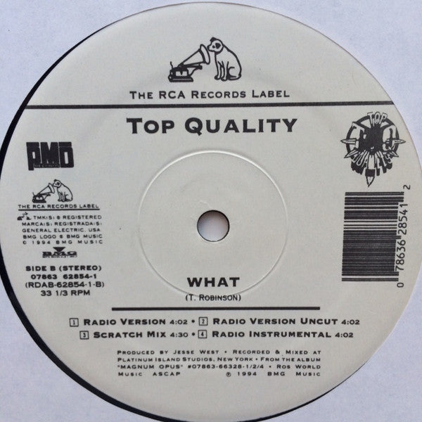Top Quality : I Can't Hear You (12")