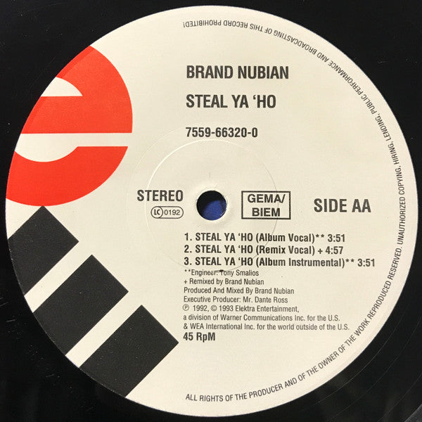 Brand Nubian : Allah U Akbar (12")