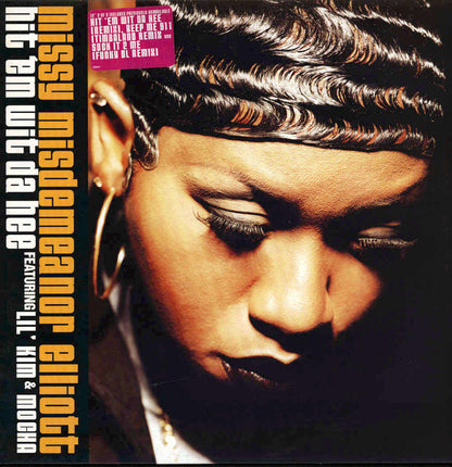 Missy Misdemeanor Elliott* Featuring Lil' Kim & Mocha : Hit 'Em Wit Da Hee (12", M/Print, 2/2)