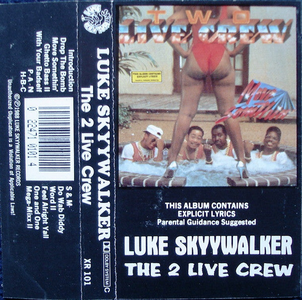 The 2 Live Crew : Move Somthin' (Cass, Album)