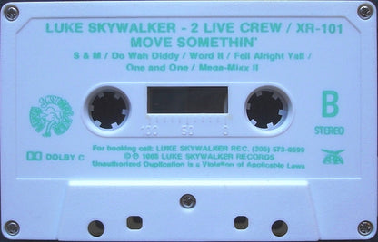 The 2 Live Crew : Move Somthin' (Cass, Album)