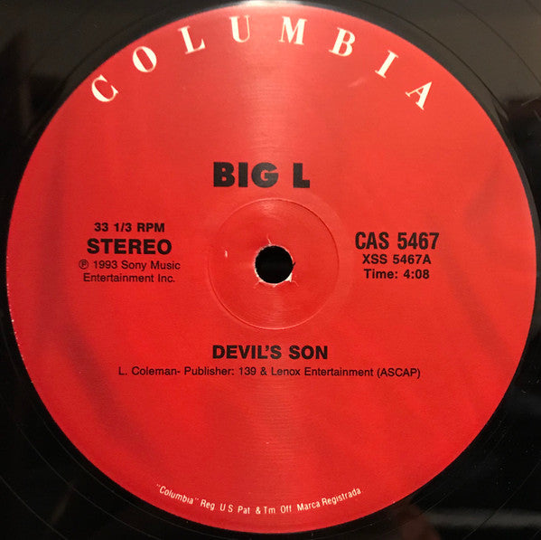 Big L : Devil's Son (12", RE)