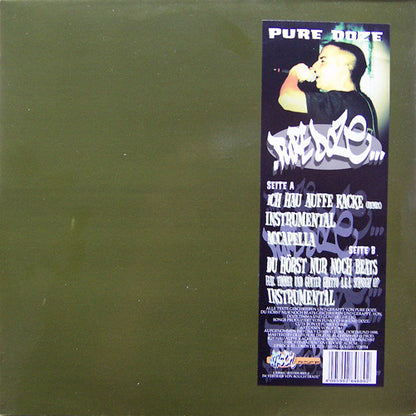 Pure Doze : Ich Hau Auffe Kacke / Du Hörst Nur Noch Beats (12", Maxi)