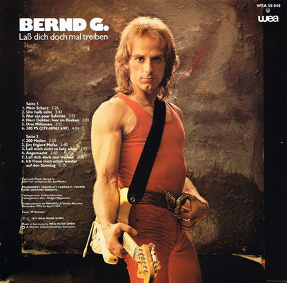 Bernd Gärtig : Laß Dich Doch Mal Treiben (LP, Album)