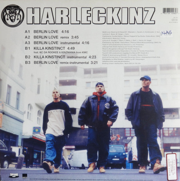 Harleckinz : Berlin Love / Killa Kinstinct (12")
