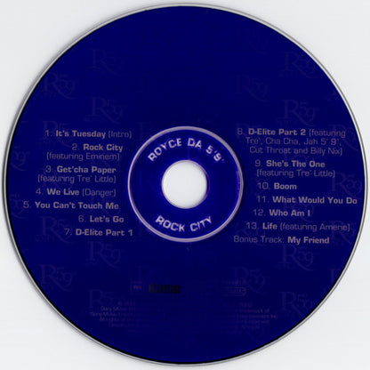 Royce Da 5'9" : Rock City (CD, Album)