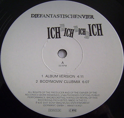 Die Fantastischen Vier : Ichisichisichisich (12")