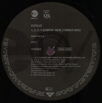 Coolio : 1, 2, 3, 4 (Sumpin' New) (12")