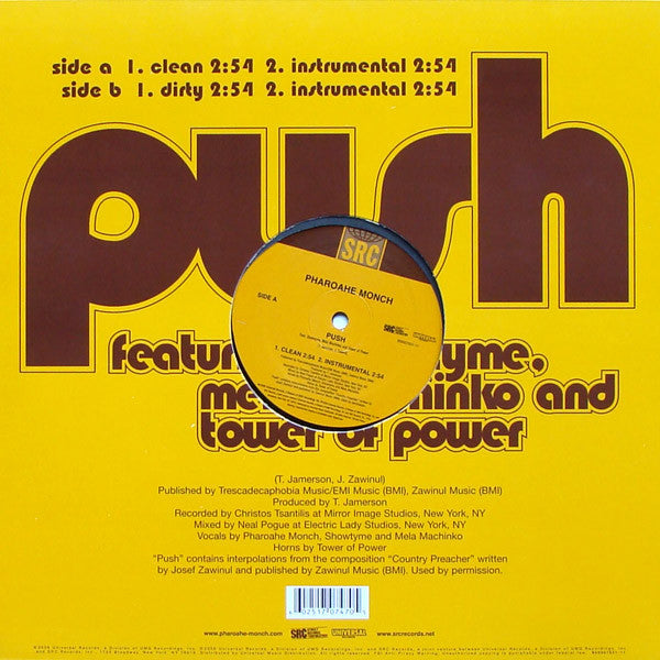 Pharoahe Monch : Push (12")