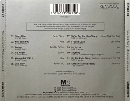 Various : New Jack Swing Mastercuts Volume 4 (CD, Comp)