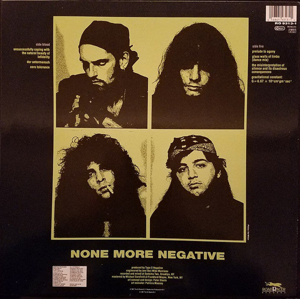 Type O Negative : Slow, Deep And Hard (LP, Album)