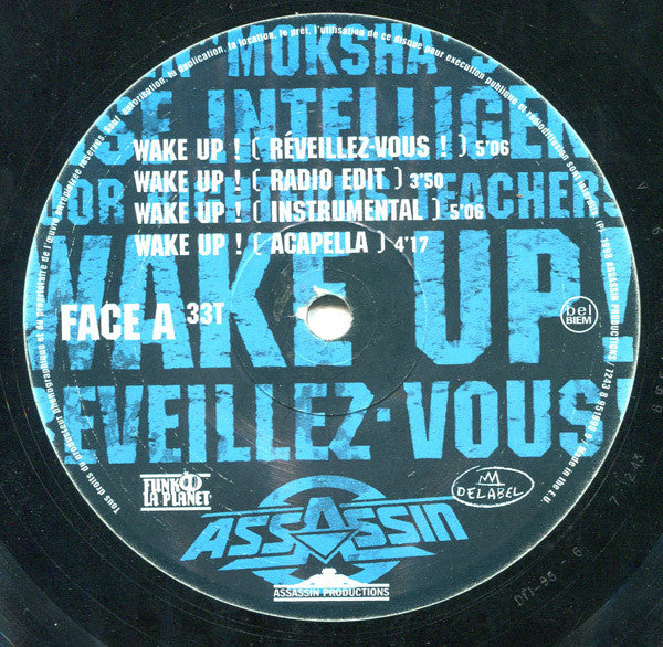 Assassin (2) & Wise Intelligent : Wake Up ! (Réveillez-Vous !) (12", Maxi)