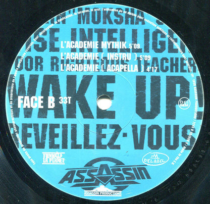 Assassin (2) & Wise Intelligent : Wake Up ! (Réveillez-Vous !) (12", Maxi)