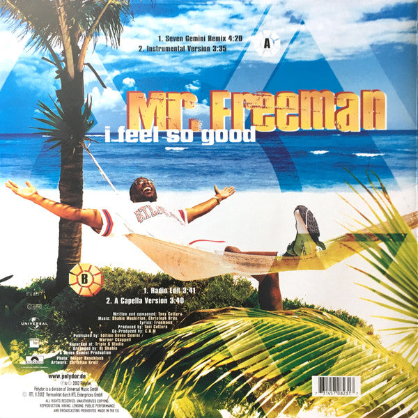 Mr. Freeman : I Feel So Good (12")