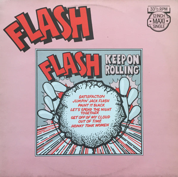 Flash (16) : Keep On Rolling (12", Maxi)