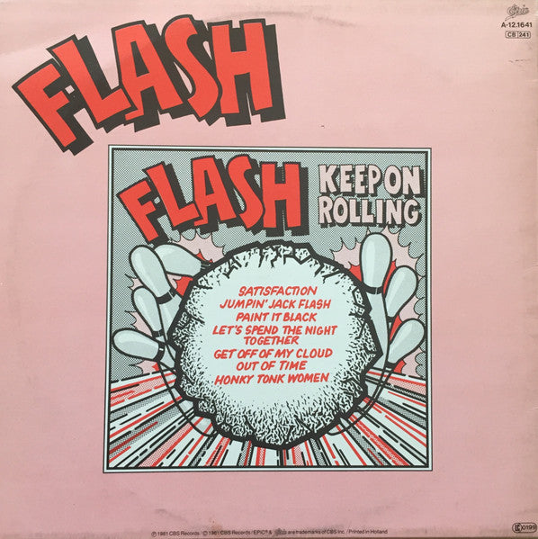 Flash (16) : Keep On Rolling (12", Maxi)
