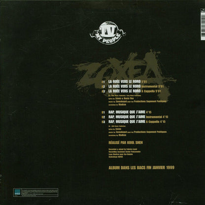 Zoxea Featuring Busta Flex : La Ruée Vers Le Roro (12")