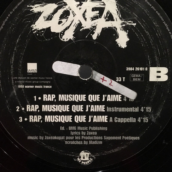 Zoxea Featuring Busta Flex : La Ruée Vers Le Roro (12")