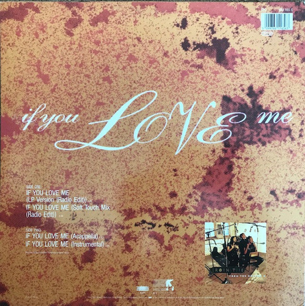 Brownstone : If You Love Me (12")