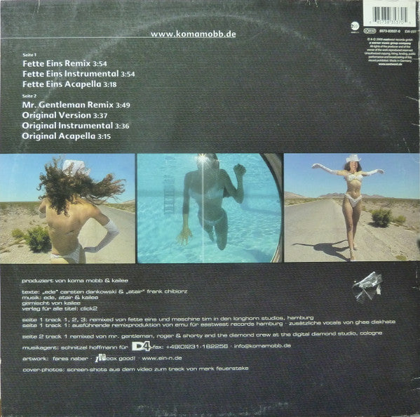 Koma Mobb : Ich Und Du (12", Maxi)