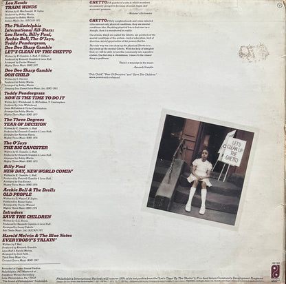 The Philadelphia International All-Stars* : Let's Clean Up The Ghetto (LP, Comp)
