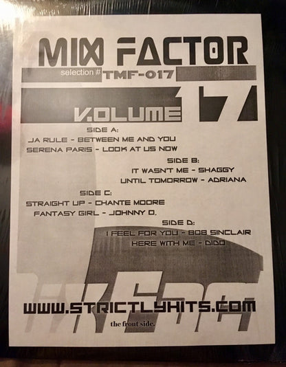 Various : The Mix Factor (Issue Seventeen) (2x12", Comp)
