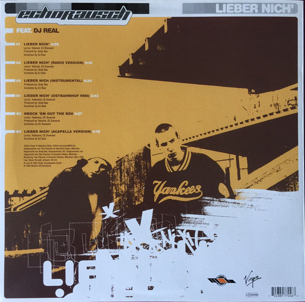 Echorausch (2) Feat. DJ Real (2) : Lieber Nich' (12")