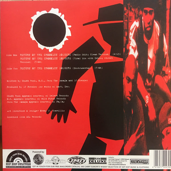 Crooklyn Dodgers '95 : Return Of The Crooklyn Dodgers (12", Single)