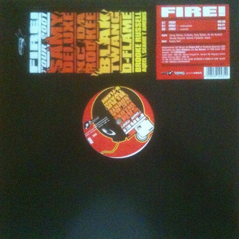 Samy Deluxe / KC Da Rookee / Blak Twang / D-Flame / Brooke Russell : Fire! (12")