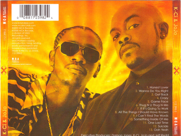 K-Ci & JoJo : X (CD, Album)