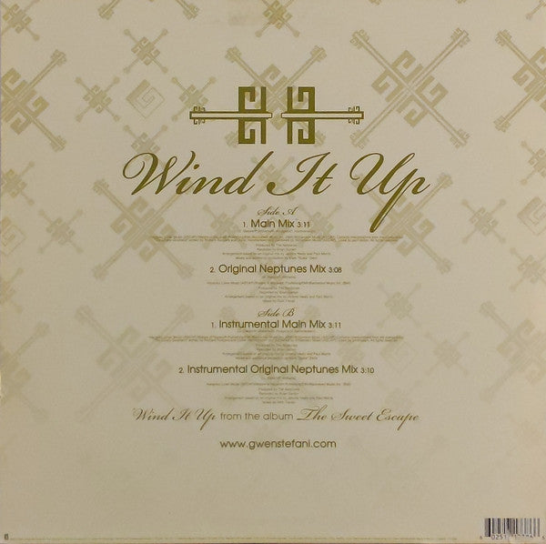 Gwen Stefani : Wind It Up (12")