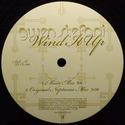 Gwen Stefani : Wind It Up (12")