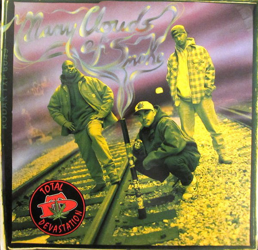Total Devastation : Many Clouds Of Smoke (12")