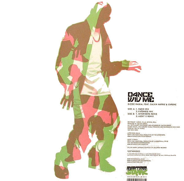Dizzee Rascal Featuring Calvin Harris And Chrome (13) : Dance Wiv Me (12")