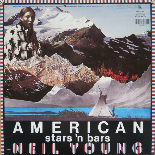 Neil Young : American Stars 'N Bars (LP, Album, RE)