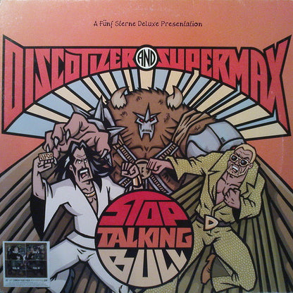 Discotizer (2) And Supermax : Stop Talking Bull (2x12")