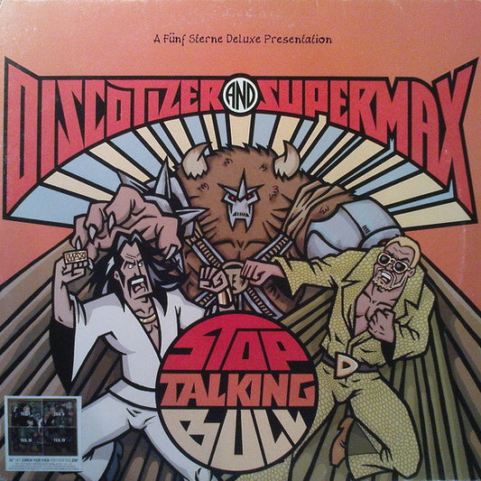 Discotizer (2) And Supermax : Stop Talking Bull (2x12")