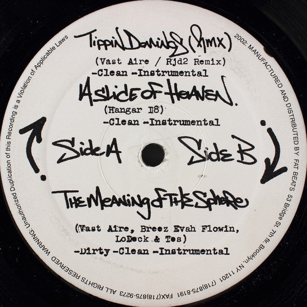 Ese & Hipsta : The Bedford Files, Unsealed Archives... (12")