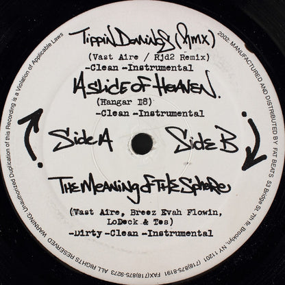 Ese & Hipsta : The Bedford Files, Unsealed Archives... (12")