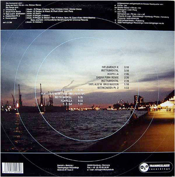 Die Kumpanen : Inflowenza K / Herrengedeck (12")