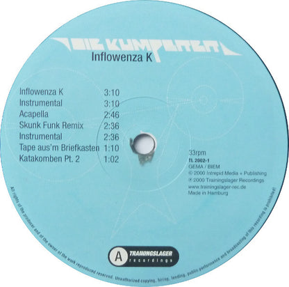 Die Kumpanen : Inflowenza K / Herrengedeck (12")