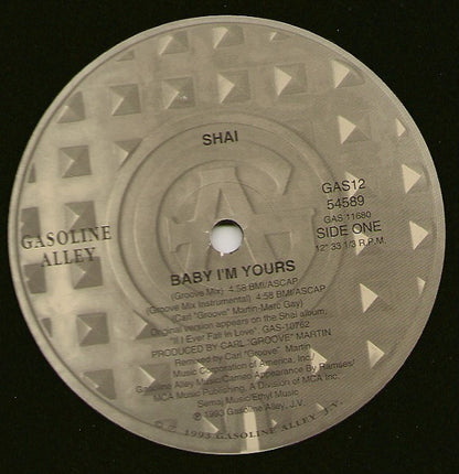 Shai (3) : Baby I'm Yours (12")